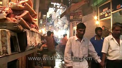 INA Market - Popular meat shop of Delhi