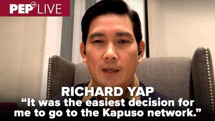 Richard Yap, nilinaw ang interview tungkol sa paglipat sa GMA-7 at paglisan sa ABS-CBN