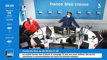Stéphane Nougier, hotelier restaurateur à Fursac et représentant de l'UMIH en Creuse