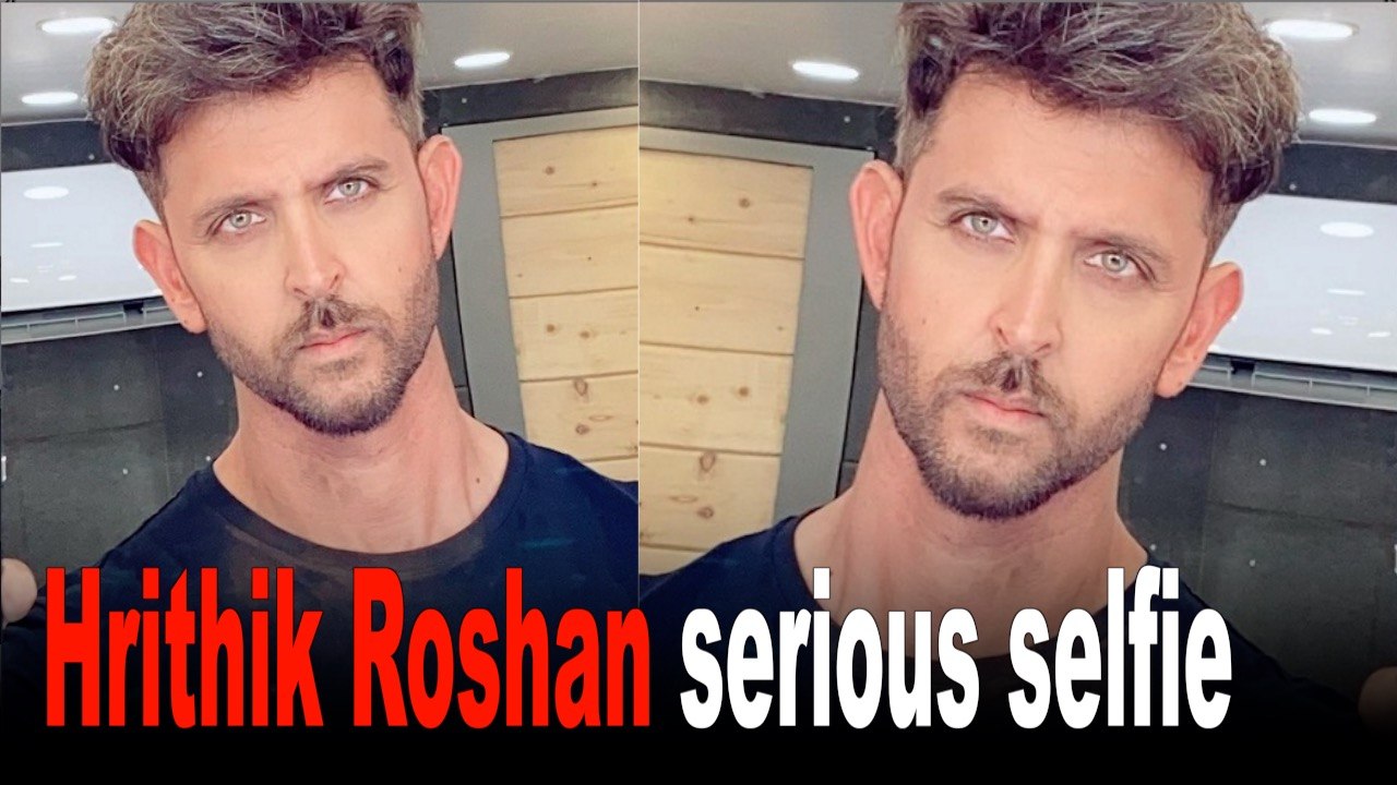 Hrithik Roshan gives intense look in new post