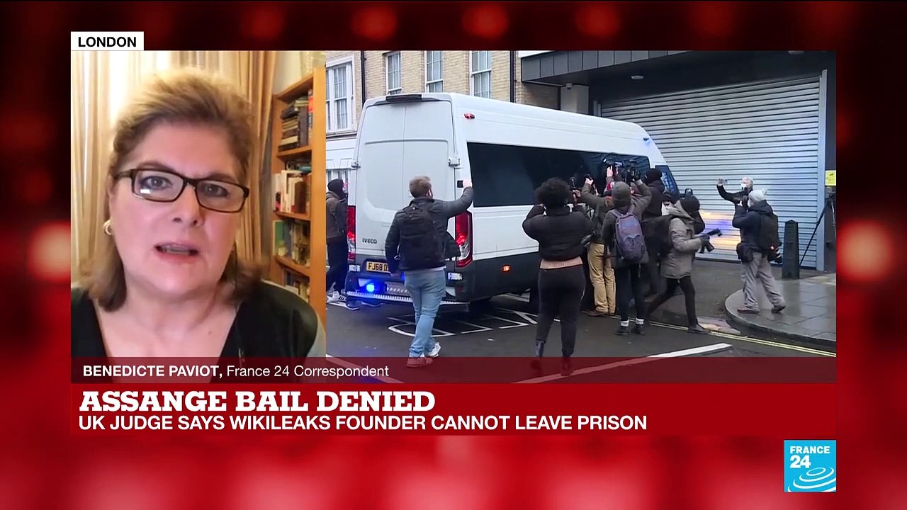 Wikileaks' Assange denied bail by London court