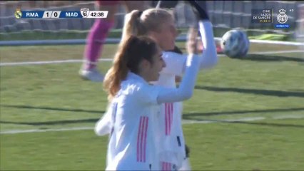 El gol de Sofia Jakobsson frente al Madrid CFF