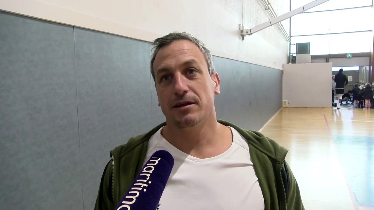 Fos Provence Basket s'entraine au gymnase Gueye : la réaction de Rémi Giuitta