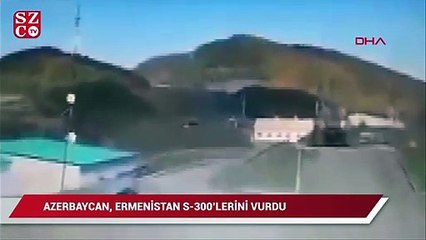 Azerbaycan Ermenistan'ın S-300'lerini böyle vurdu