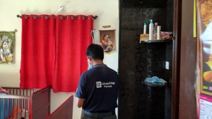 Urban clap bathroom and fan deep cleaning my reviews