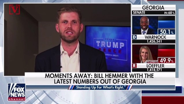 Eric Trump Any Republican Who Does Not Object Election Results, Saying They'll See Primary Challenges