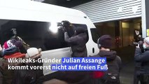 Wikileaks-Gründer Assange kommt nicht frei