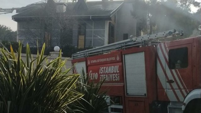 Binali Yıldırım'ın evinde yangın çıktı
