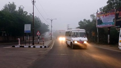 कोहरे की आगोश में मेहरानगढ़