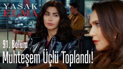 Muhteşem üçlü toplandı - Yasak Elma 91. Bölüm