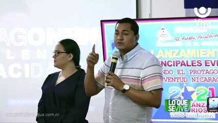 Juventud nicaragüense presenta primeros eventos del 2021