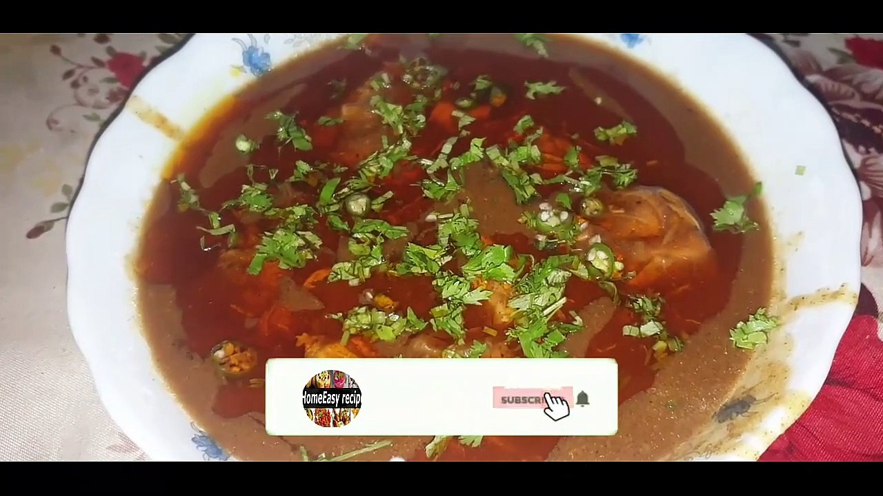Chicken Nihari Recipe || چکن نہاری بنانے کا طری...