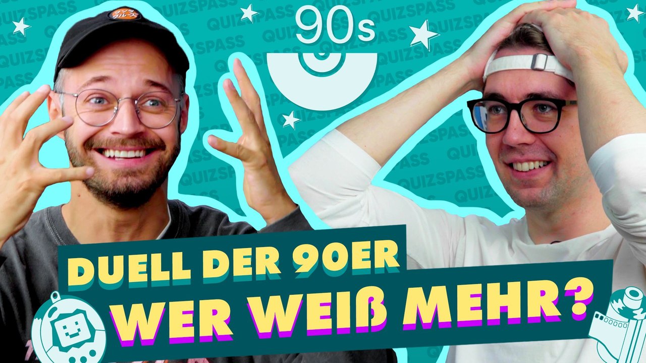 Wer weiß mehr? Das schwerste Duell der 90er!