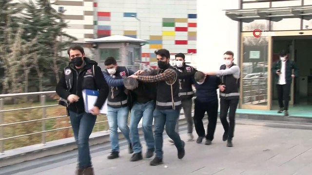 Gaybubet evinde yakalanan FETÖ firarisi eski 2 emniyet müdürünün Ankara Emniyet Müdürlüğü'nde sorgusu sürüyor
