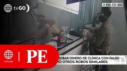 Mujer ingresó a robar a clínica y amenazó con explotar bomba | Primera Edición