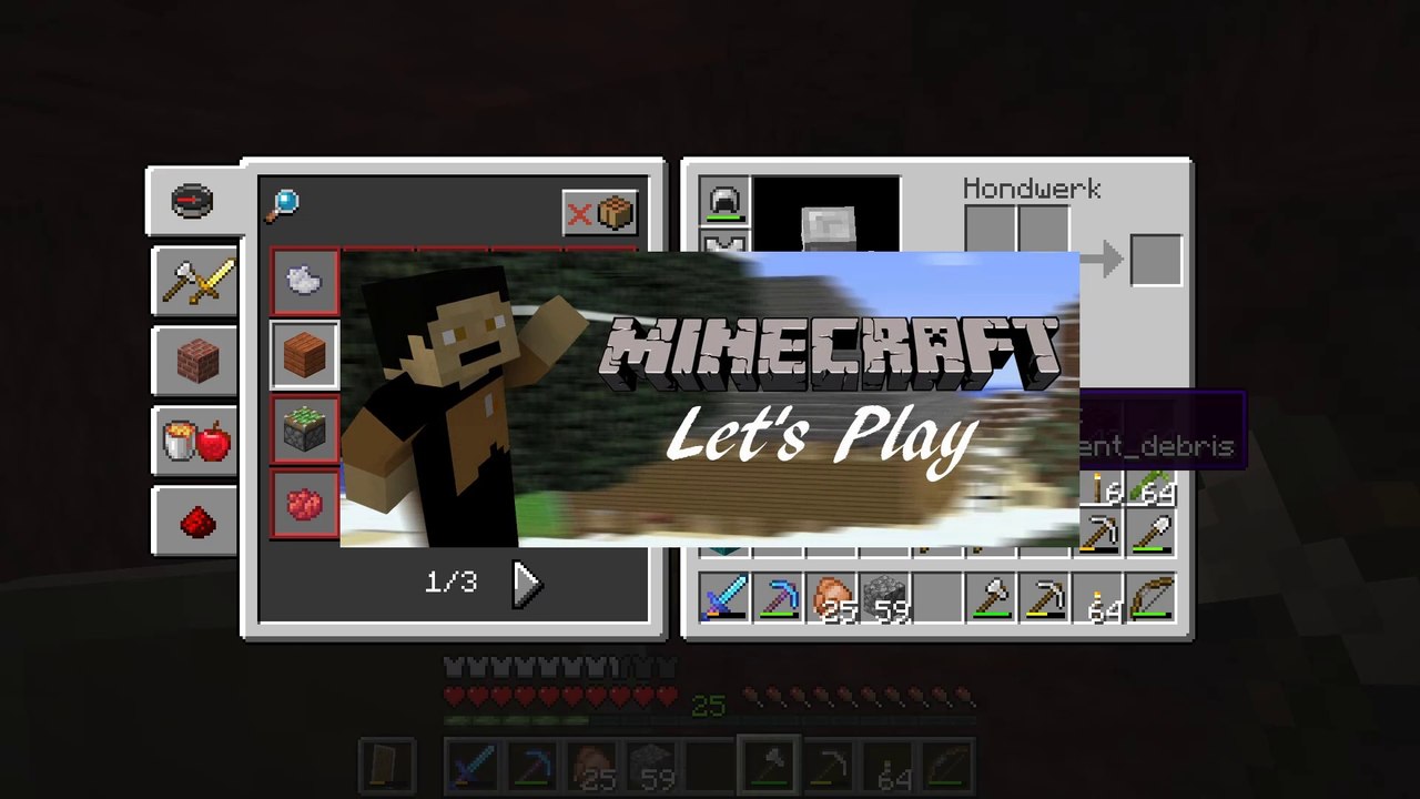 Minecraft let's play 358: ein netheritschwert!