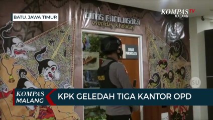 KPK Geledah Tiga Kantor OPD di Batu
