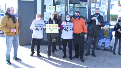 El 'Gordo' vendido en el centro comercial Nassica en Getafe