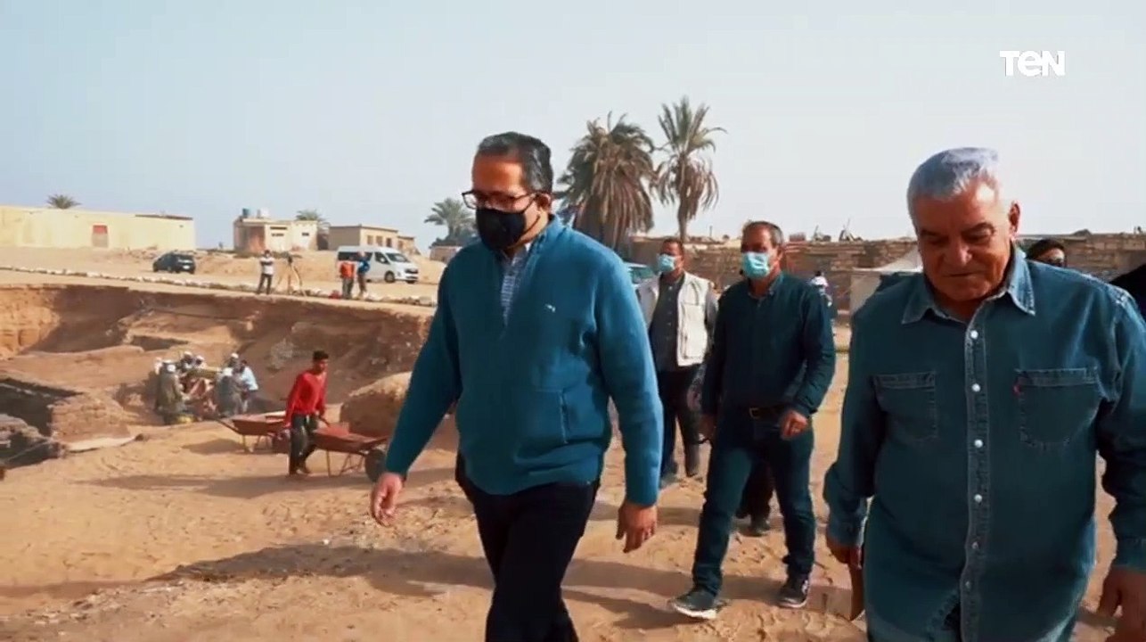 "توابيت ولقي أثرية ضخمة"فيلم قصير عن الكشف الأثري الجديد الذي سيتم الإعلان عنه قريباً في منطقة سقارة