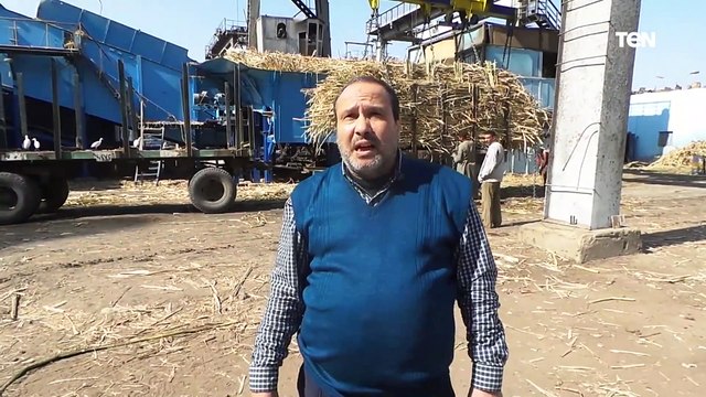 جولة لـ قناة تن داخل أكبر مصانع إنتاج السكر فى مصر بكوم أمبو مع بدء موسم عصير القصب