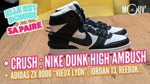 Nike Dunk High Ambush : gros crush, Adidas ZX 8000 