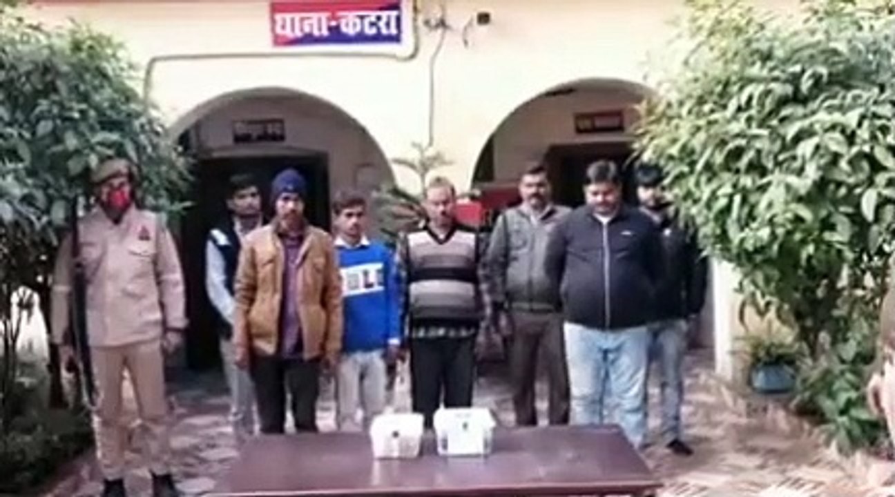 शाहजहांपुर: पुलिस ने जुआ खेलते हुए सात व्यक्तिय...