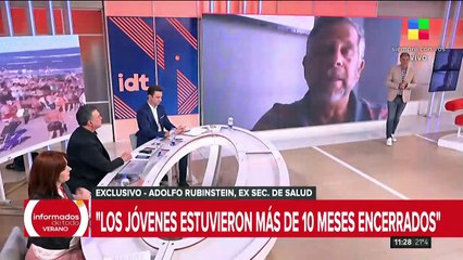 Rodolfo Rubinstein:"Los jóvenes estuvieron más de 10 meses encerrados"