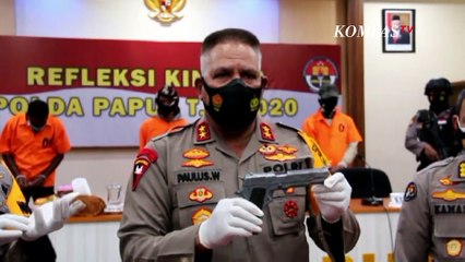 Polisi Ungkap Pemasok Senjata Api dari Filipina untuk KKB Intan Jaya