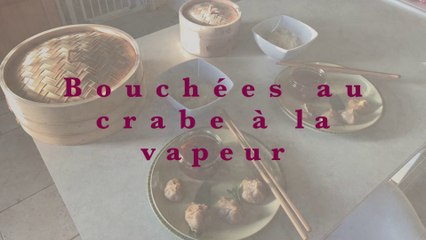 Bouchées au crabe à la vapeur