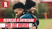 Raúl Jiménez regresó a los entrenamientos con el Wolverhampton