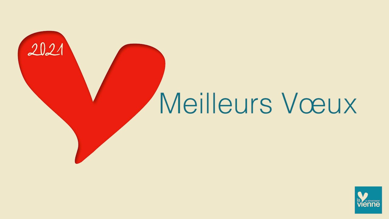 Vœux aux habitants de la Vienne pour l'année 2021