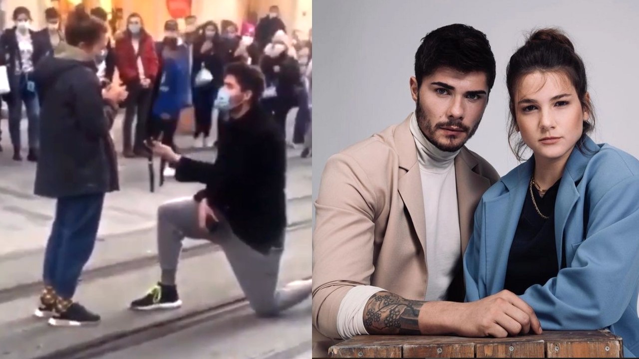 Barış Murat Yağcı'dan Nisa Bölükbaşı'na Evlilik Teklifi
