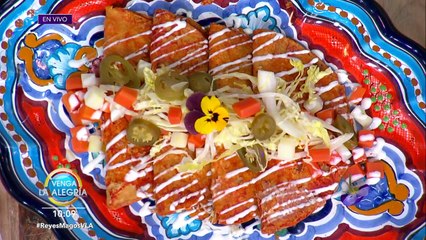 Aprende a preparar unas tradicionales Enchiladas mineras al lado del chef Mariano.| Venga La Alegría