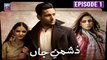 Dushman E Jaan  Episode 1 | Mohib Mirza & Madiha Imam | ARY Zindagi