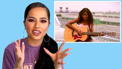 Becky G Watches Fan Covers on YouTube
