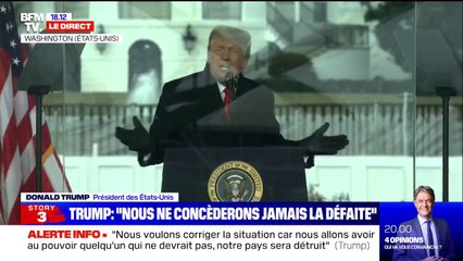 Donald Trump: "Les démocrates ont volé cette élection" présidentielle