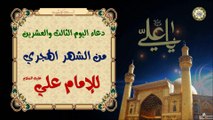 23- دعاء اليوم الثالث والعشرين من الشهر الهجري (القمري) للإمام علي بن أبي طالب عليه السلام