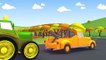 Tom la Dépanneuse et le Tractor à Car City| Voitures et Camions, dessin animé pour enfants