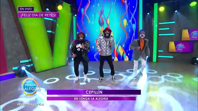 ¡Cepillín vino a cantarnos La fiesta de Cepillín en este Día de Reyes! | Venga La Alegría