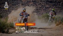 #DAKAR2021 - Etapa 4 - Wadi Ad-Dawasir / Riyadh - Resumen Moto/Quadriciclos