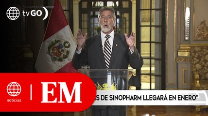 Francisco Sagasti confirmó la compra del primer lote de la vacuna | Edición Medio Día