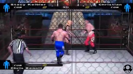 Here Comes the Pain Stacy Keibler vs Christian vs Chris Benoit