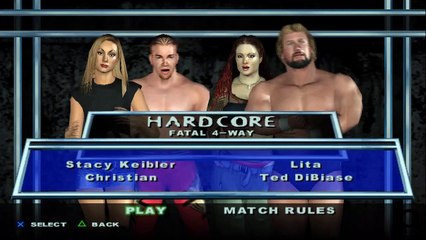Here Comes the Pain Stacy Keibler vs Christian vs Lita vs Ted DiBiase
