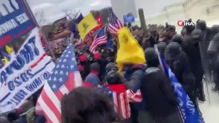 - ABD'de Trump destekçilerinden Kongre binasını basma girişimi