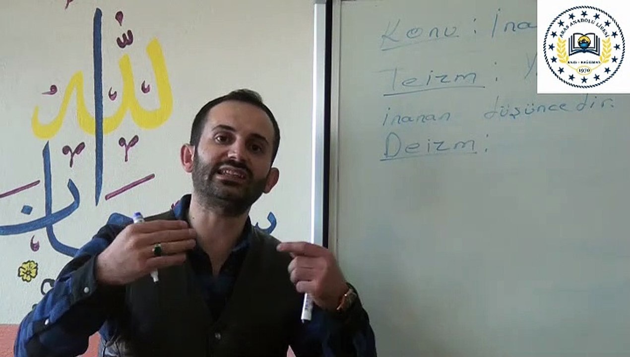 Din Kültürü ve Ahlak Bilgisi Dersi