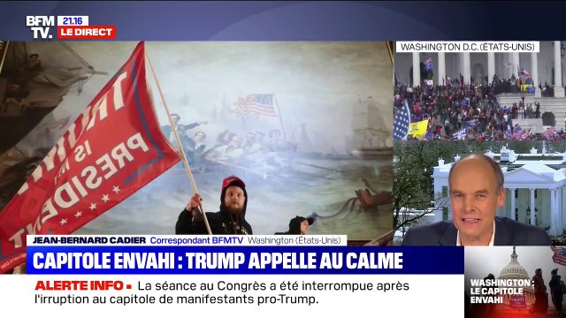 États-Unis: des policiers dégainent leurs armes dans le Capitole pour protéger les élus (parlementaire)