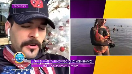 EXCLUSIVA. ¡Adrian Di Monte tiene miedo por los videos eróticos que ha grabado! | Venga La Alegría