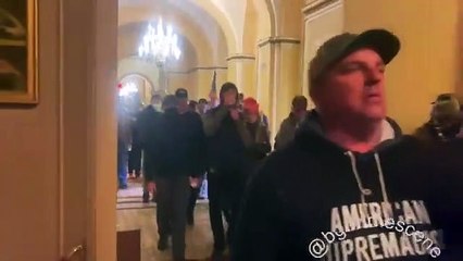 ABD'de Kongre binasının içinden görüntüler...