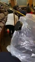 Senadores evacuados del Capitolio