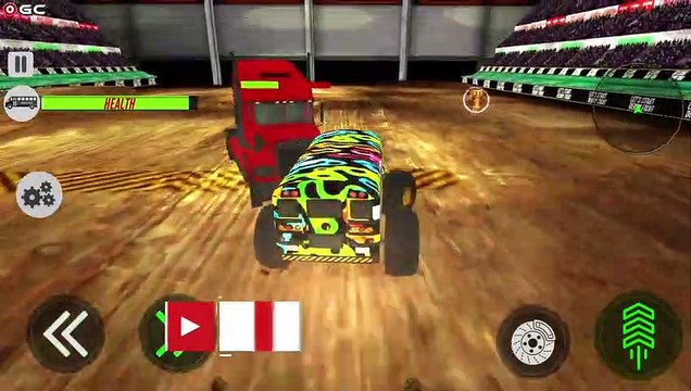 Monster Bus Derby - Bus Demolition Derby 2021- Crazy Monster Truck Games - Android GamePlay